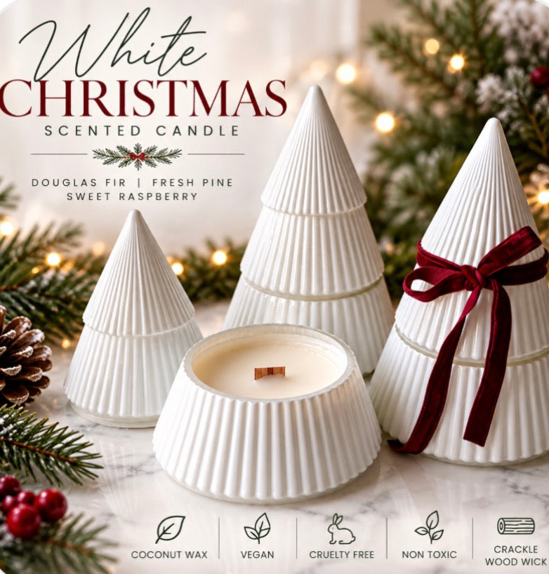 White Christmas Tree