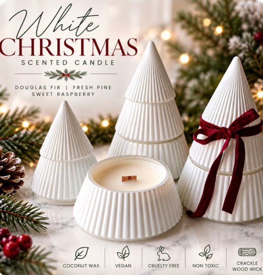 White Christmas Tree